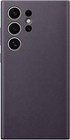 Genuine / Official Samsung Galaxy S24 Ultra Vegan Leather Case - Dark Violet