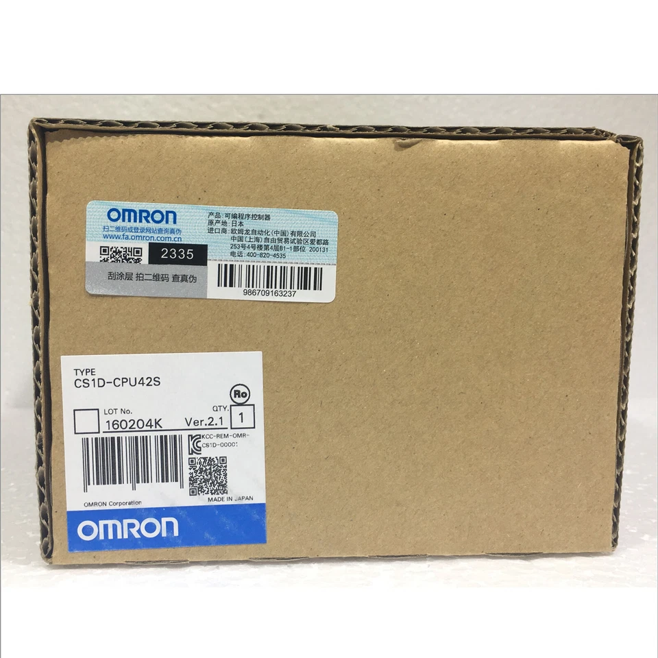 1 PCS OMRON CS1D-CPU42S  Series CPU Unit Brand new fast shipping#DHL / FedEx - Image 2 of 2