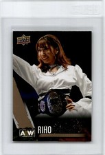 2021 Upper Deck AEW All Elite Wrestling Gold Parallel  Riho