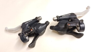 New Old Stock Shimano M737 Deore XT Schalthebel STI ST-M737 8 24 Gang Canti NOS Y