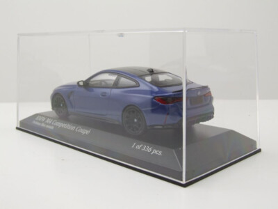 Minichamps 410020125 1/43 BMW M4 2020 BLUE METALLIC Model Car