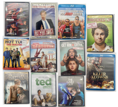 11 Great DVD and BLU-Ray movies from one awesome collection