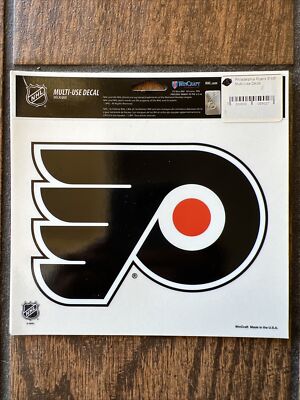 Philadelphia Flyers 5x6 MULTI-USE DECAL PERFECT FOR CAR WINDOWS NHL LICENSED