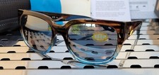 New Costa del Mar WATERWOMAN WTW 251 Sunglasses Wahoo w/Silver 580p Polarized
