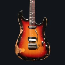 FRANCHIN Mercury X guitar Relic Aged Nitro S-Style no pickguard *MADE TO ORDER