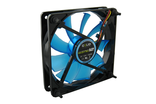 Gelid Gamer 120mmx25mm Case Fan Wing 12 UV Blue - Picture 1 of 1