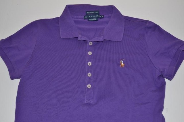 purple polo shirt womens