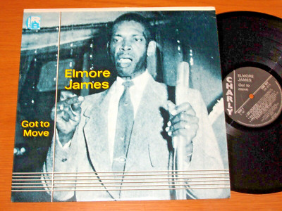 UK ISSUE BLUES LP - ELMORE JAMES - CHARLY 1071 - ''GOT TO MOVE''