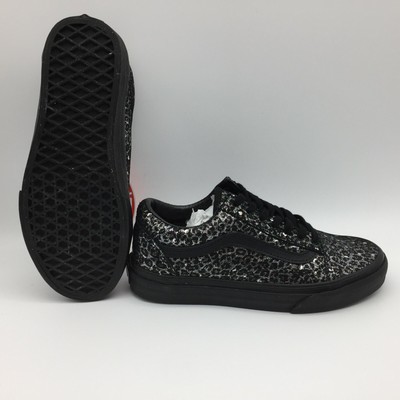 vans old skool metallic leopard