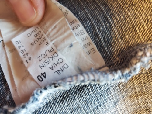 Bianca Denim Blazer, Size 10, Vintage, Blue, Y2K, 90's, Ladies. - Picture 5 of 5