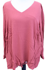 Sheego Damen Tunika Rostbraun Longtunika Bluse Shirt Oberteil Übergröße Spitze