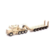 Motor city classics 1:72 Scale M1070 Heavy Equipment Transporter - Desert Col...