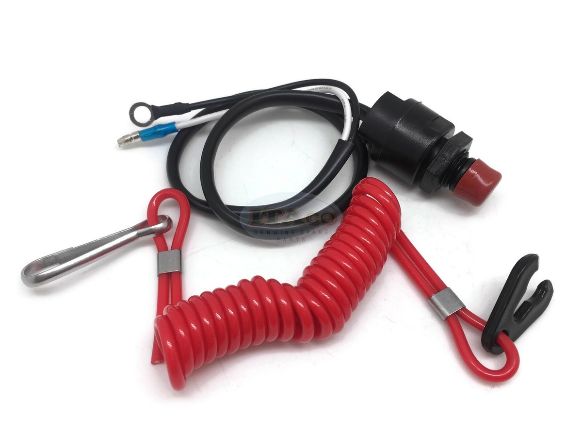 日乃出電工　LIGER-650　ランナーボート Boat Stop Switch Lanyard - Yamaha Tohatsu Nissan Honda Sierra
