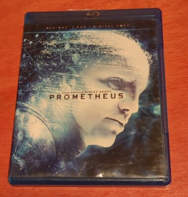 Prometheus Blu-ray Ridley Scott  Noomi Rapace  Michael Fassbender Guy Pearce