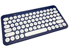Blue Compact Portable Wireless Keyboard English 78 Keys Qwerty No Nano Receiver