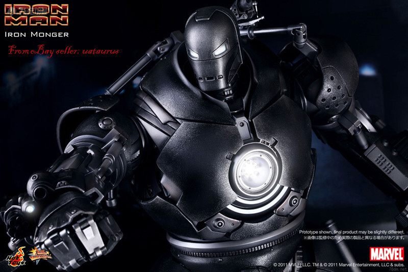 Perfect Hot Toys 1/6 Mms164 Iron Man Iron Monger In Stock New | eBay