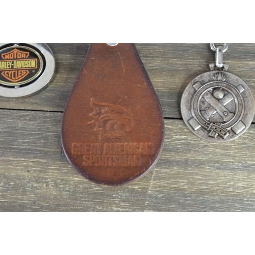 Patriotic Motorcycle Keychain Lot with Other Random Bag Pull - Picture 6 of 13