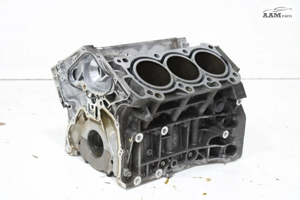Acura MDX 2014-2020 3,5 L V6 SH-AWD motor de gasolina bloque de cilindros cárter OEM Foto 2 de 4