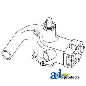 Water Pump 303366278-R fits White/Oliver/Minneapolis Moline 2105 2110 2-85 2-88