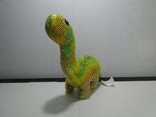 GREENBRIER SOFT  COLORFUL BRONTOSAURUS 7" PLUSH ML313 