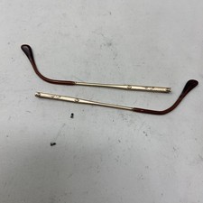 ANNE KLEIN 2007 K1002 130mm GOLD TEMPLE ARM PARTS WITH SCREWS W404