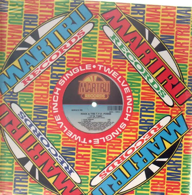 Rock & The T.F.D. Posse Its Time STILL SEALED Vinyl Single 12inch NEW OVP