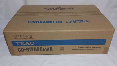 TEAC CD-RW890MKII CD-RW890MK II CD Compact Disc Recorder Unused