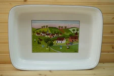 Villeroy & Boch Design Naif Lasagna Pan, 14 3/4" x 10 3/8"  (S21)