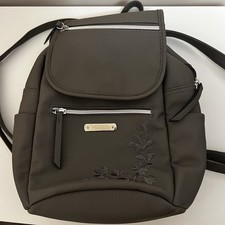 Rosetti Womens Black Floral Embroidered Backp...