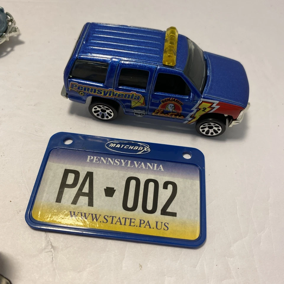 2002 Lot of 8 Matchbox Across America 50TH Birthday 2, 6, 19, 20, 26, 38, 41, 46 - Image 4 of 4