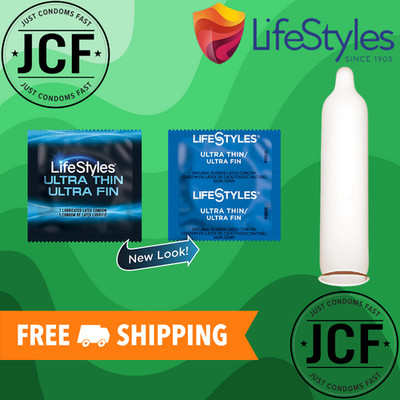 LifeStyles Ultra Thin Condoms | Latex | Free ship | Free samples | Choose Amt