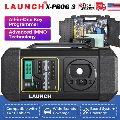LAUNCH X431 X-PROG 3 Car Key Programmer Immobilizer Tool Smart Keys Remote IMMO