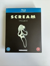 Scream 1-3 Blu-ray Set David Arquette, Neve Campbell, Courteney Cox BRAND NEW