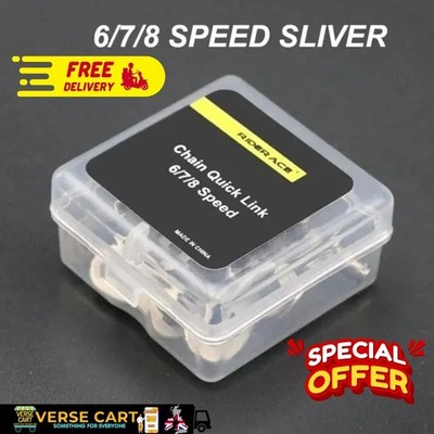 5 Paar Fahrrad Kette Schnellglied Verbinder 6 7 8 9 10 11 12 Gang MTB Rennrad