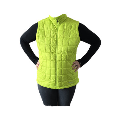 NEW MARMOT SOL DOWN VEST Lime Green Women's XL 700 Down Fill