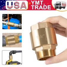 One Way Brass Check Valve, 1-1/4" NPT male in/ 1-1/4" FNPT out SP0465X-125