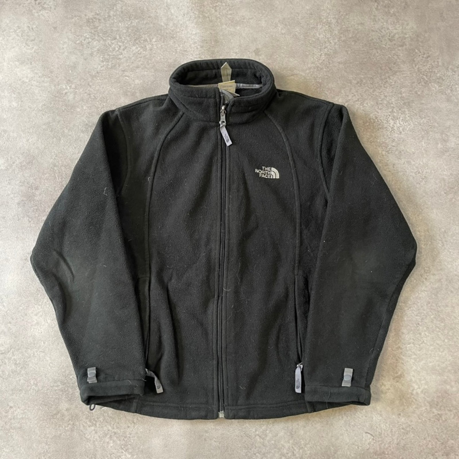 The North Face Fleece Womens Large Y2K Full Zip Jacket, Black