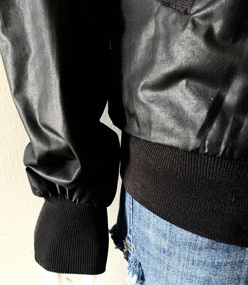 Jaqueta corta-vento masculina vintage somente membros Europa artesanato poli/algodão com zíper - Imagem 4 de 4