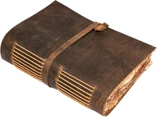 LEATHER VILLAGE Leather Journal with Lined Pages - Lined Journal (BRAND NEW)