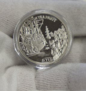 America 250th Anniversary Half Dollar ~ Boston Tea Party~ (2023 Niue)