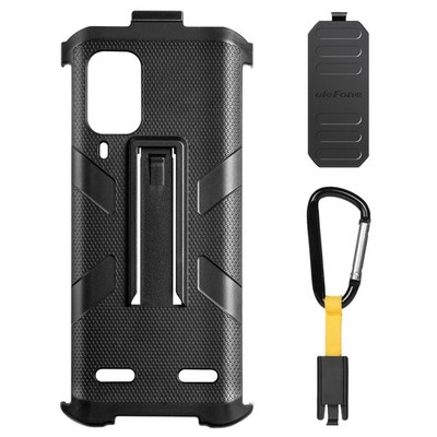 Ulefone Armor 12 5G Original Phone Case with Belt Clip and Carabiner