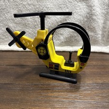 Kidkraft Yellow Wooden Plastic Fire Station Rescue Helicopter Play Pretend Toy