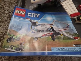 LEGO City: Ambulance Plane (60116) 98% Complete with Figures &  Instructions