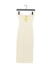 Oh My Love Bodycon Midi Dress XS in Cream