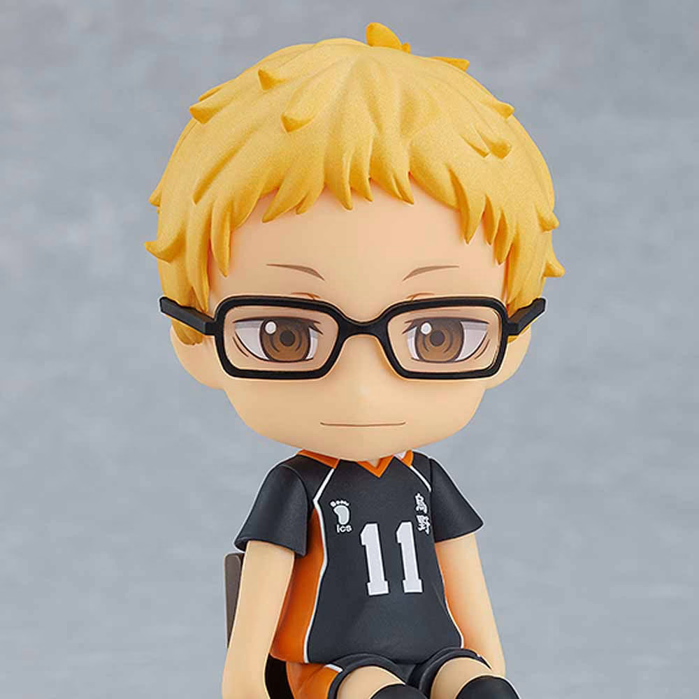 Kei Tsukishima Nendoroid Swacchao Haikyuu idée cadeau pour fan de manga