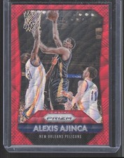 2015-16 Panini Prizm #107 Alexis Ajinca Ruby Wave Prizms #/350
