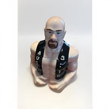 Vintage WWF Stone Cold Steve Austin 3:16 Ceramic Cookie Jar WWE wrestling 90s
