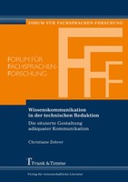 Wissenskommunikation In Der Technischen Redaktion Christiane Zehrer Taschenbuch