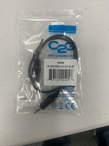 2 pack, C2G 1.5ft 3.5mm M/F Stereo Audio EXT Cable