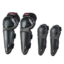 Reomoto Kids Dirt BIke Elbow Knee Pads,Motocross Knee Shin Protect